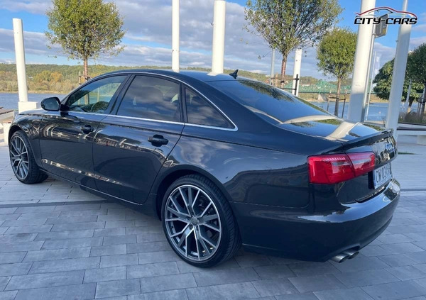 Audi A6 cena 77600 przebieg: 215000, rok produkcji 2014 z Sejny małe 529